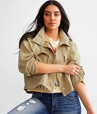 Boxy Collared Jacket