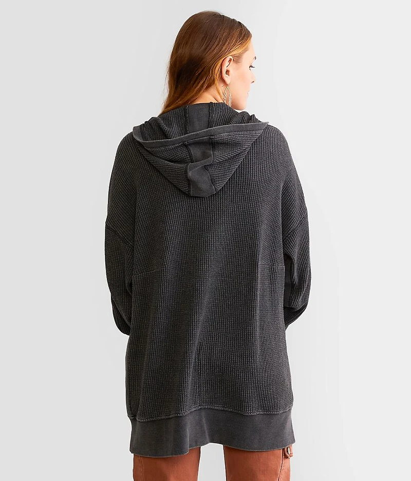 Washed Thermal Hoodie