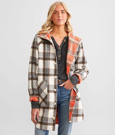 Reversible Plaid Jacket