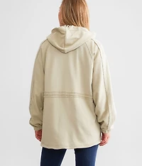 Oversized Hooded Shacket