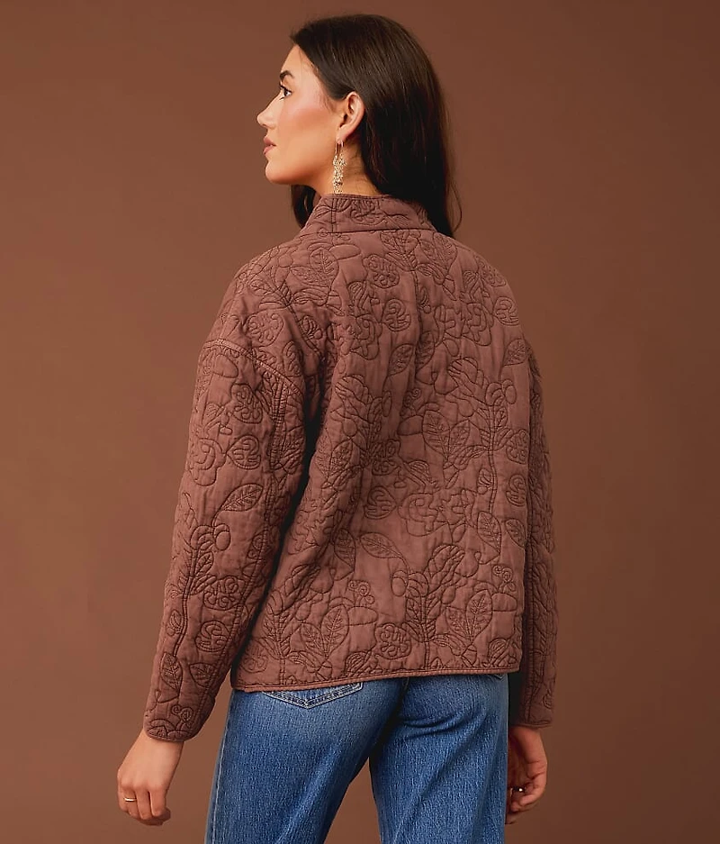 Quilted Flyaway Jacket