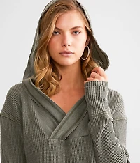 Washed Thermal Hoodie
