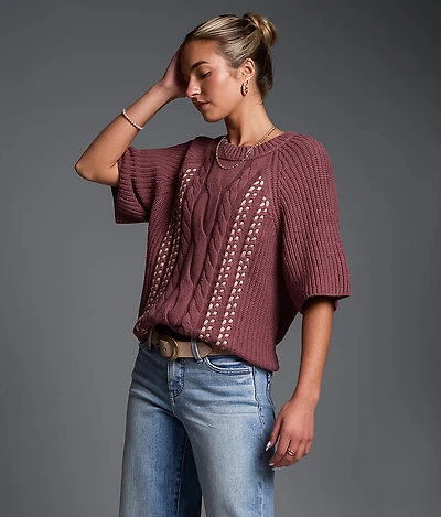 Refined Edit - Cable Knit Sweater