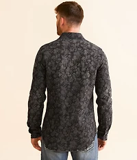 Skulls Denim Stretch Shirt