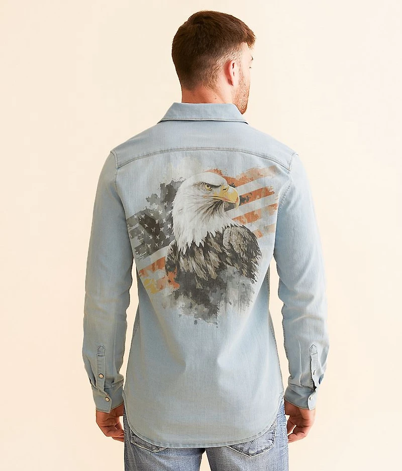 Patriot Denim Stretch Shirt