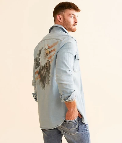Patriot Denim Stretch Shirt
