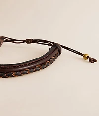 Braided Leather Bracelet