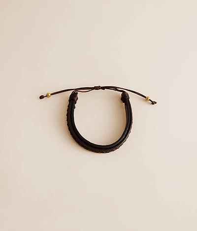 Braided Leather Bracelet