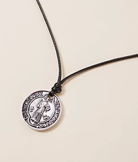 Coin Pendant 33" Necklace