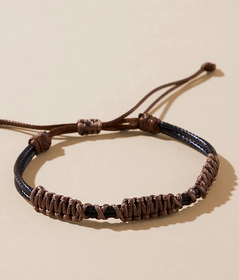 Braided Slider Bracelet