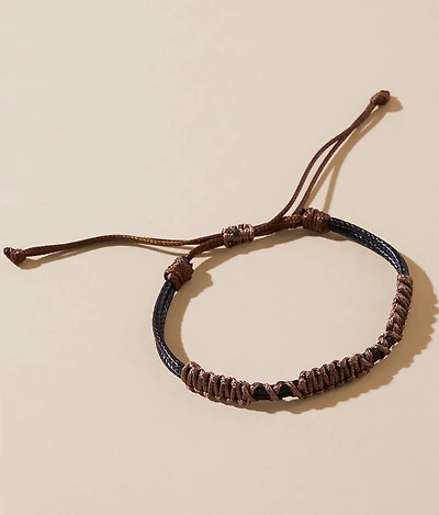 Braided Slider Bracelet