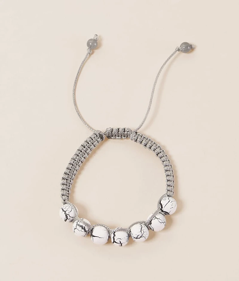Beaded Slider Bracelet