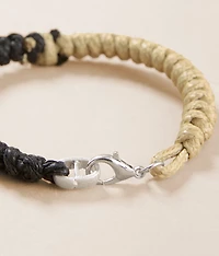 Two Tone Braided Bracelet