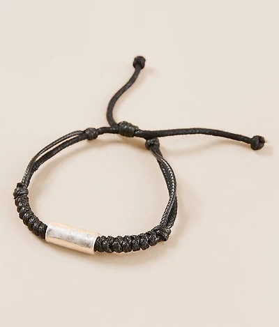 BKE Braided Slider Bracelet