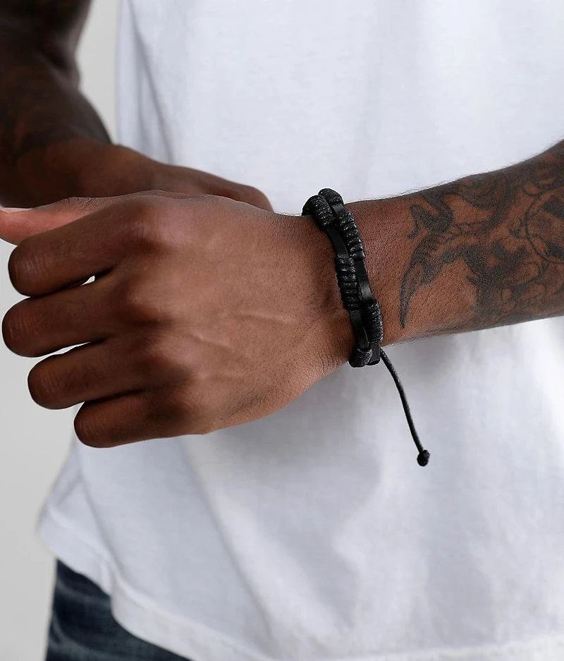 Wrapped Slider Bracelet