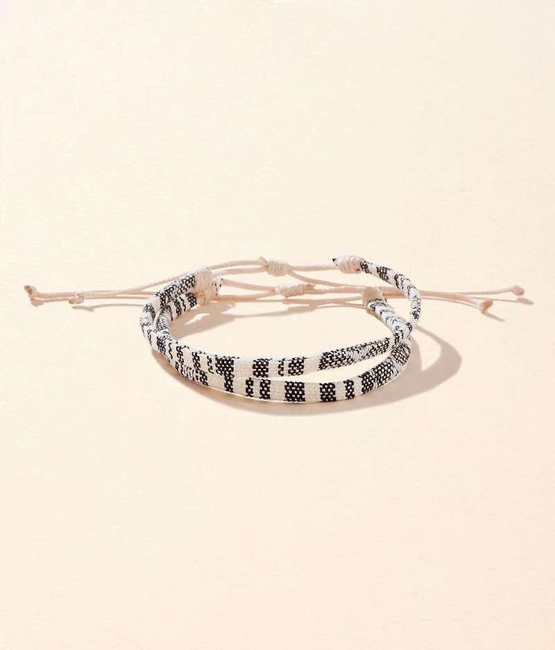 2 Pack Slider Bracelet Set