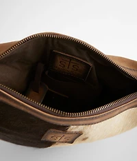 Leather Cowhide Crossbody Purse