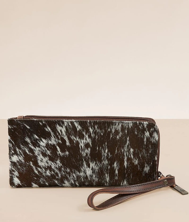 Classic Leather Wristlet