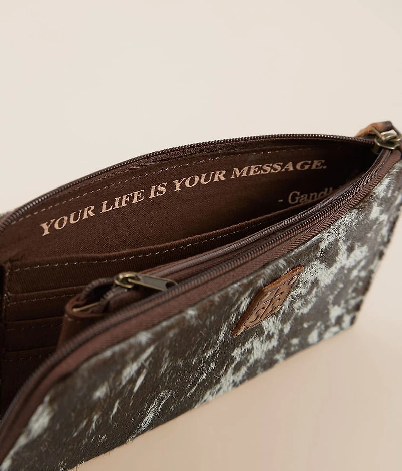 Classic Leather Wristlet