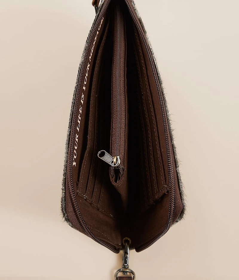 Classic Leather Wristlet
