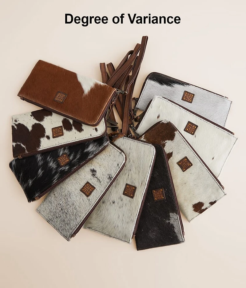 Classic Leather Wristlet