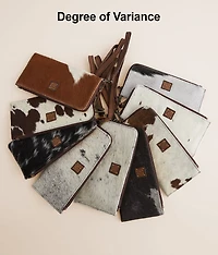 Classic Leather Wristlet