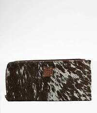 Classic Leather Wristlet