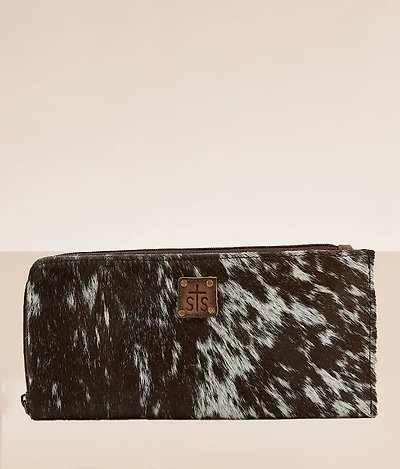 Classic Leather Wristlet