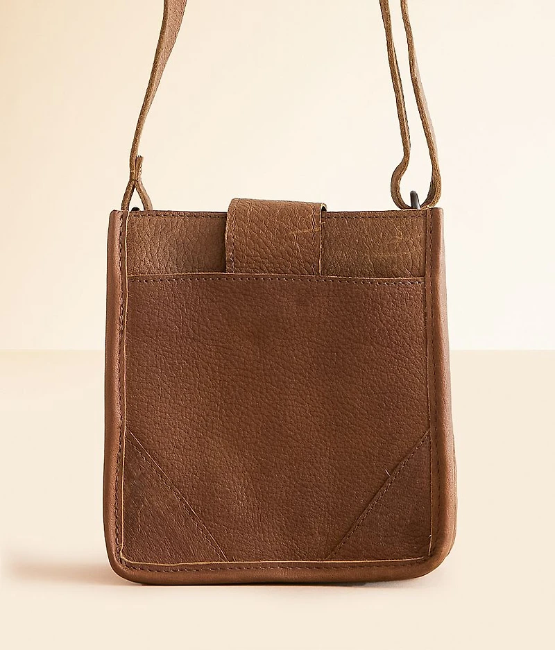 Lola Great Plains Crossbody Studded Leather Purse