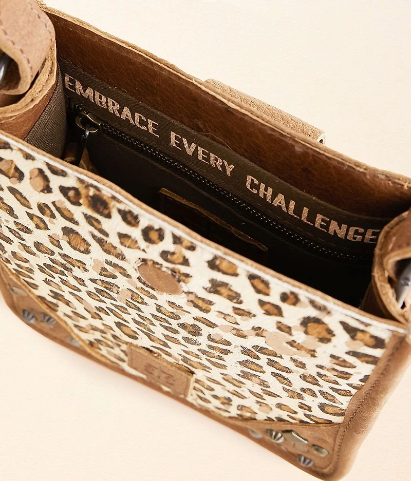 Lola Great Plains Crossbody Studded Leather Purse