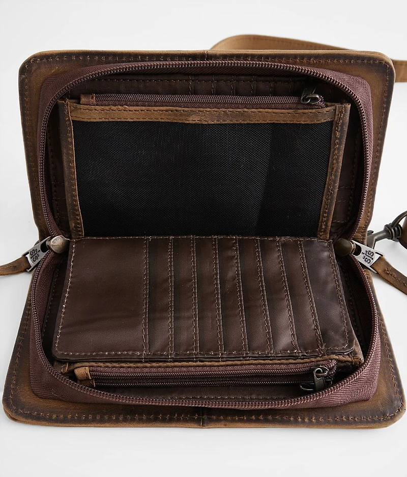 Evie Leather Organizer Purse