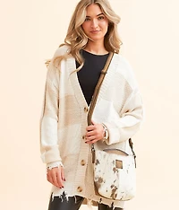Josie Cowhide Crossbody Leather Purse