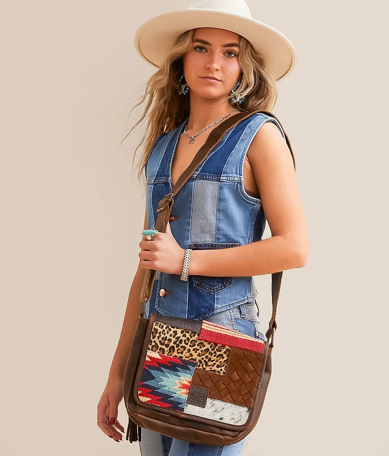 Chaynee Mountain Crossbody Leather Purse