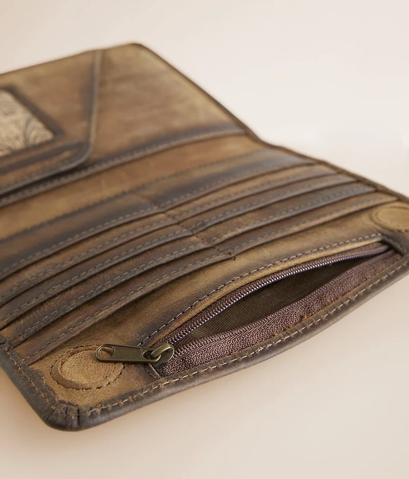 Magnetic Leather Wallet