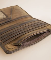 Magnetic Leather Wallet