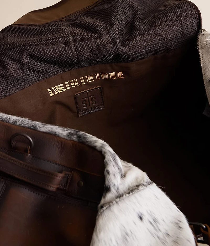 Rustler Leather Duffle Bag