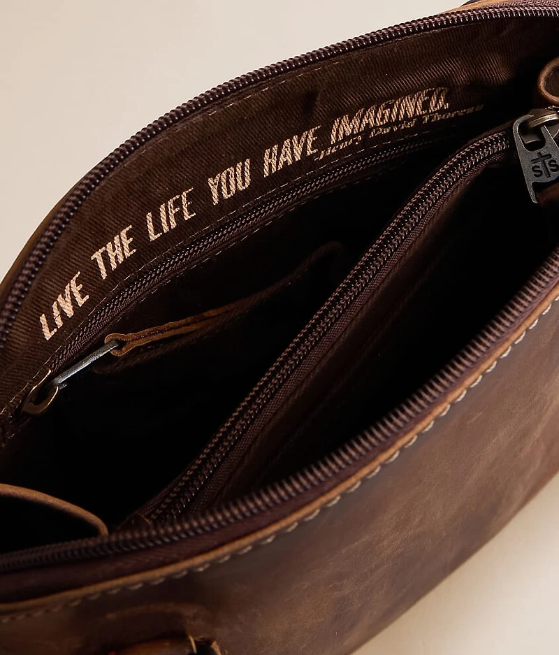 Baroness Weezy Leather Crossbody Purse