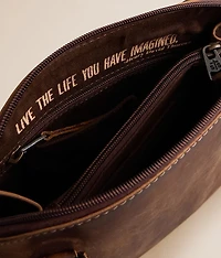 Baroness Weezy Leather Crossbody Purse