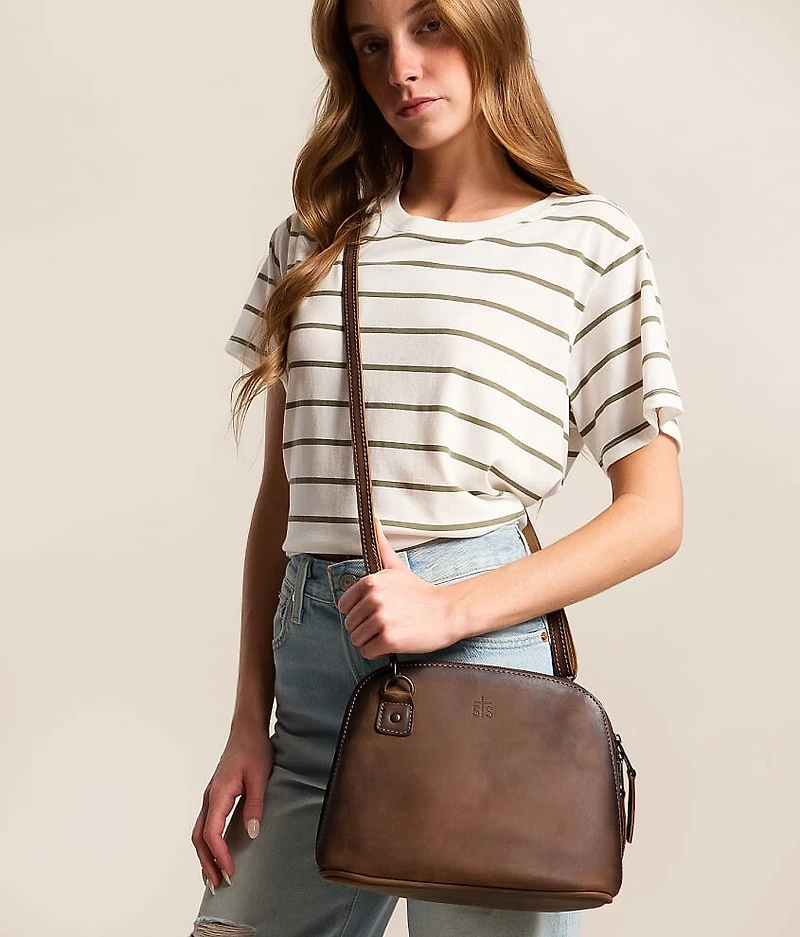 Baroness Weezy Leather Crossbody Purse