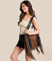 Boho Cowgirl Large Fringe Tote