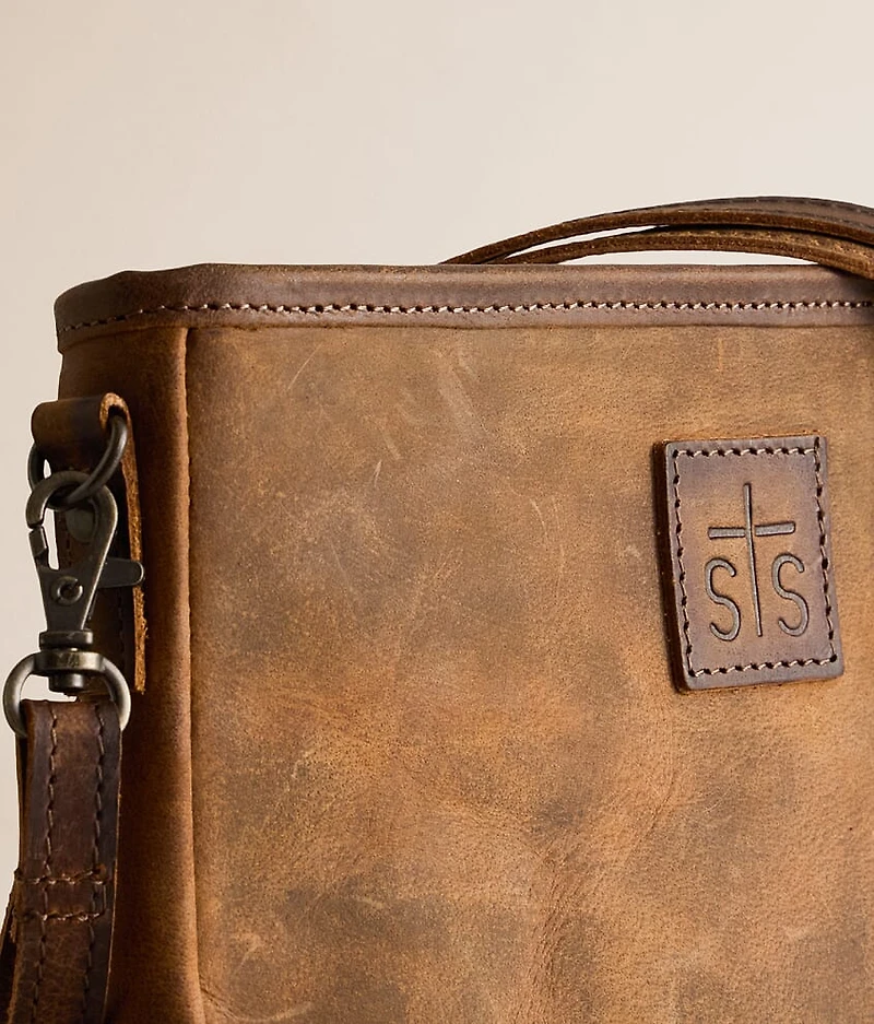 Baroness Claire Leather Crossbody Purse