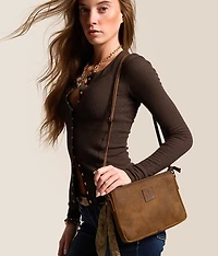 Baroness Claire Leather Crossbody Purse
