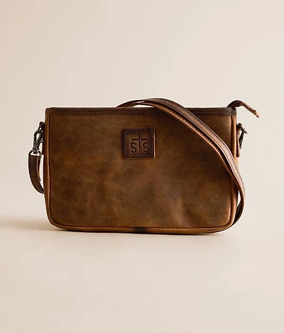 Baroness Claire Leather Crossbody Purse