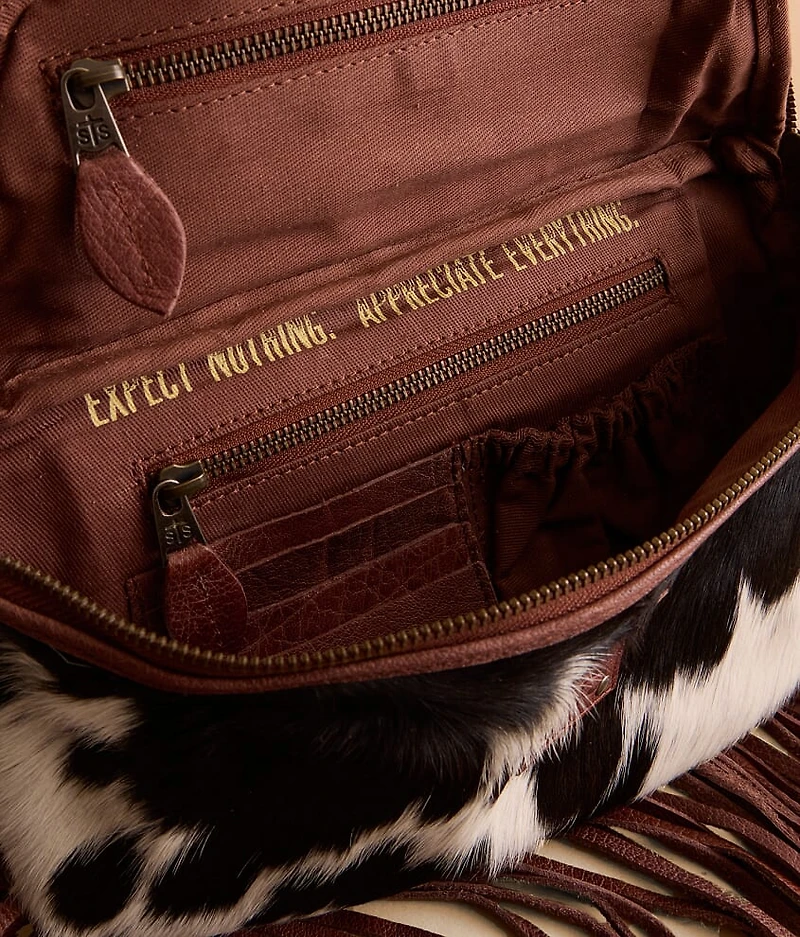 Hildy Fringe Leather Belt Bag