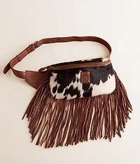 Hildy Fringe Leather Belt Bag