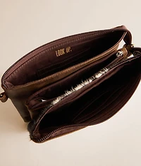 Rio Cowhide Crossbody Leather Purse