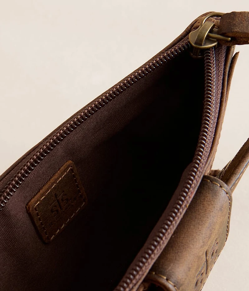 Haley Leather Wristlet Wallet