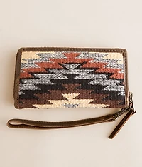 Guadalupe Serape Wristlet Wallet