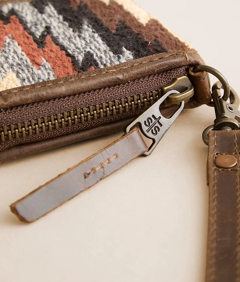 Guadalupe Serape Wristlet Wallet