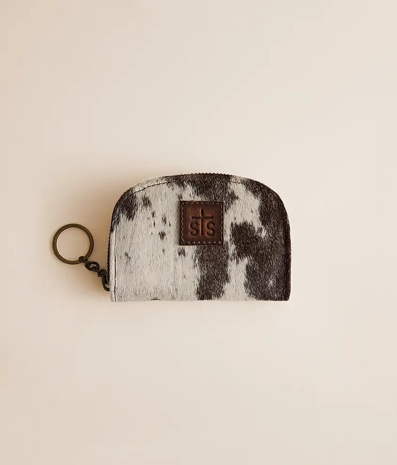 Adlee Cowhide Keychain Wallet